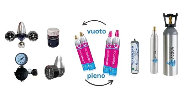 BOMBOLE E RIDUTTORE DI PRESSIONE