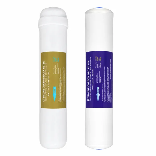 Kit Filtri Osmosi Inversa CAR3011C GOLD + CAR3012