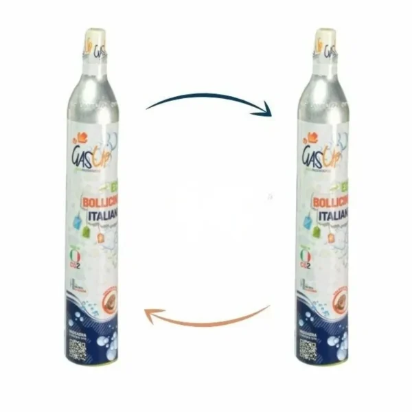 Bombola CO2 425 gr ritiro vuoto per pieno