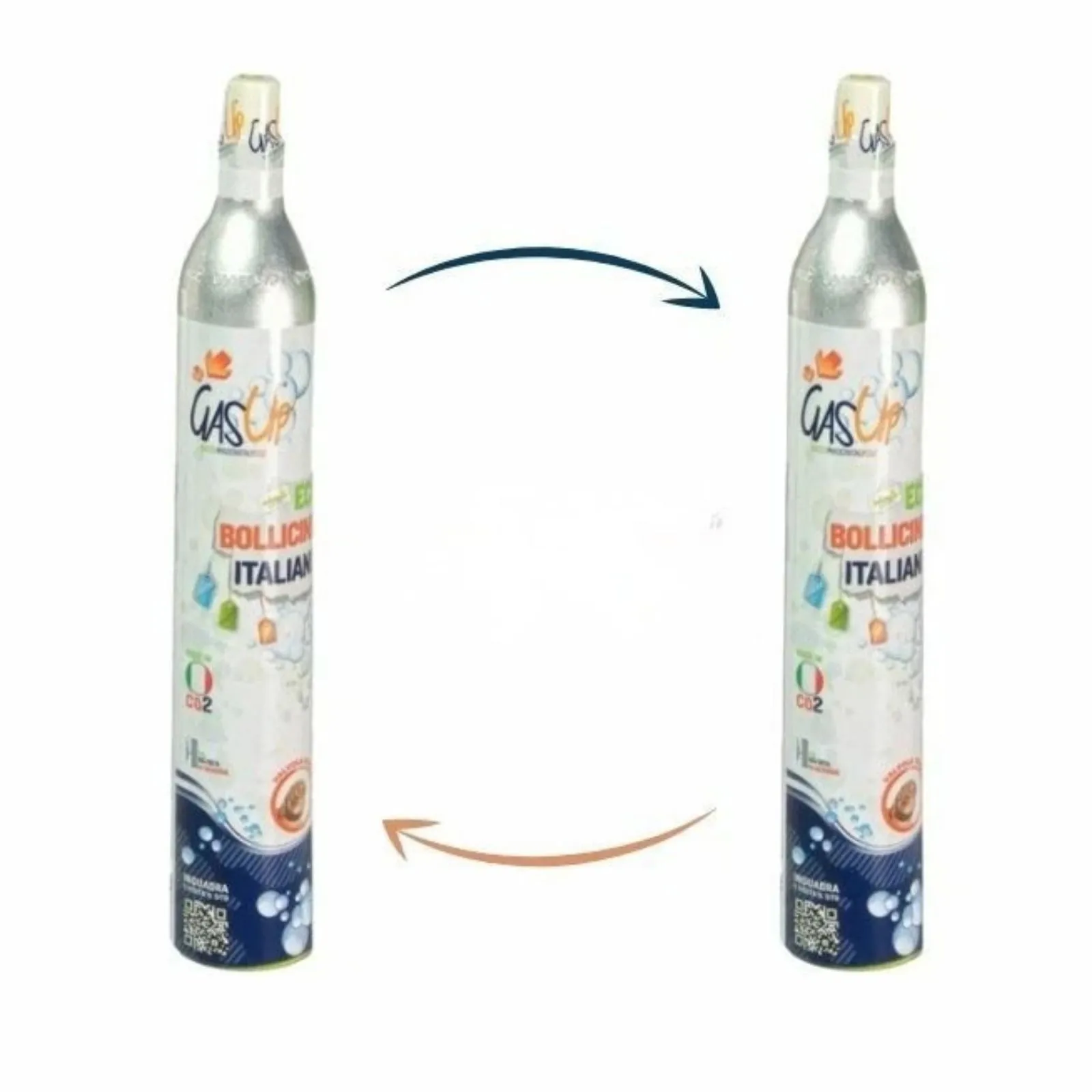 Bombola CO2 425 gr ritiro vuoto per pieno