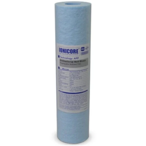 Cartuccia polipropilene soffiato antibatterico 10"