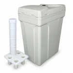 Tino sale BTS grigio per addolcitore acqua 140lit